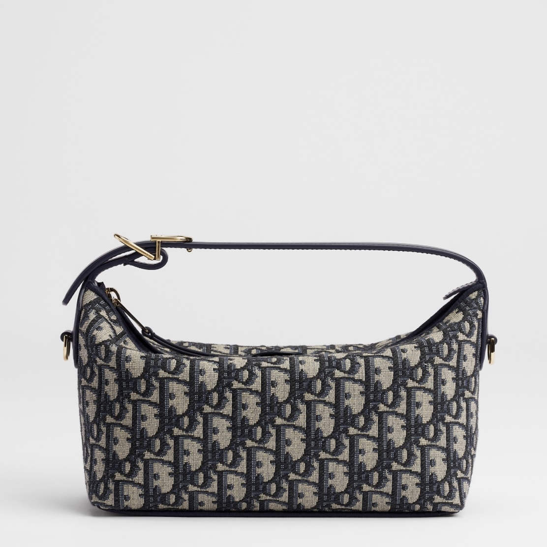 Dior Nomad 小袋 藍色 Dior Oblique 緹花