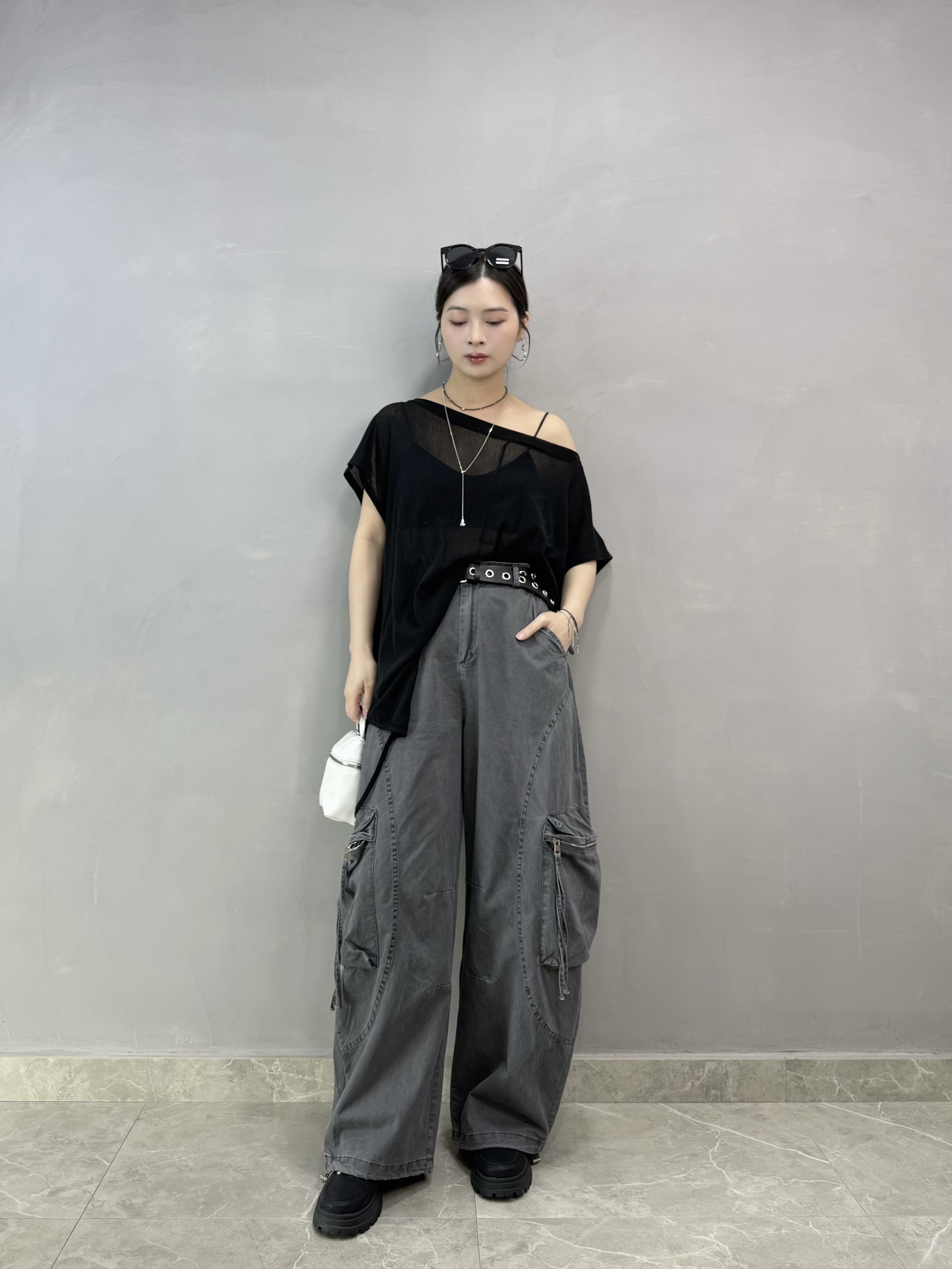 S71 設計感網tee