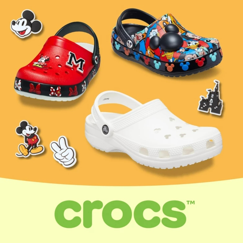 🌸 【預訂】Mickey Charm Set - Crocs 洞洞鞋-30/6新品