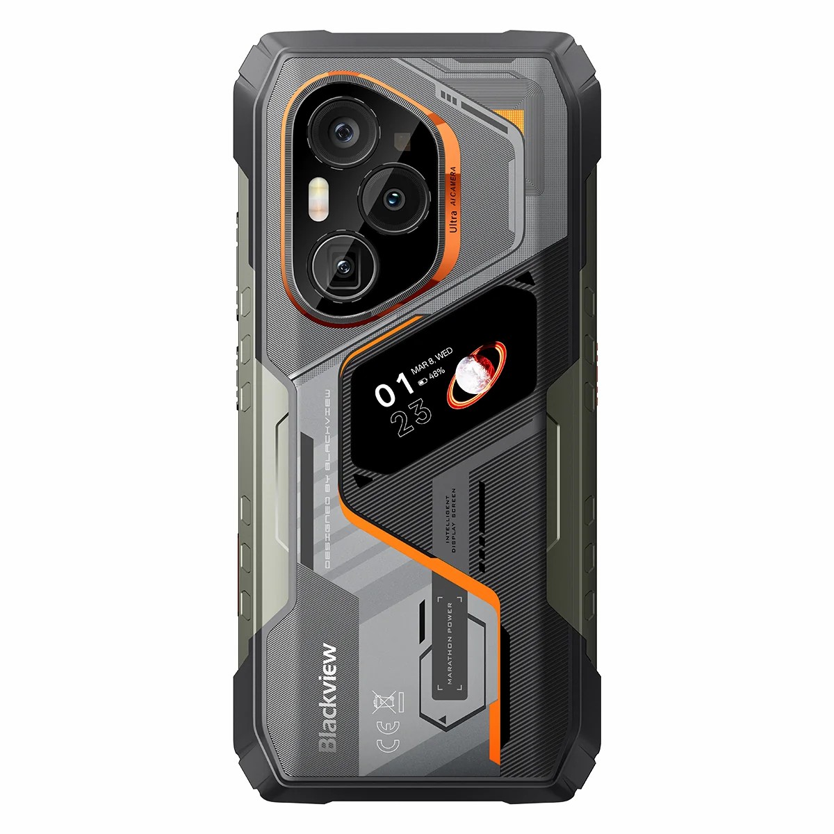 Blackview XPLORE 6 5G | 6.73吋 AMOLED 120Hz 12000mAh 1.47吋背屏 WiFi7 eSIM 增距鏡套裝 三防手機
