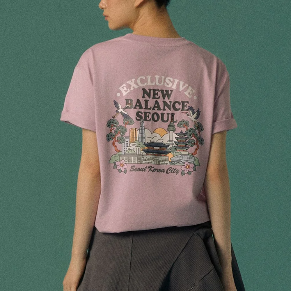 [NEW BALANCE] UNI NB Seoul Landmark Short Sleeve T-shirt (3種)