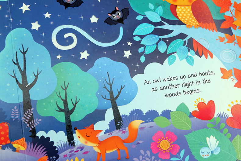 Usborne Woodland Sounds森林的聲音發聲書