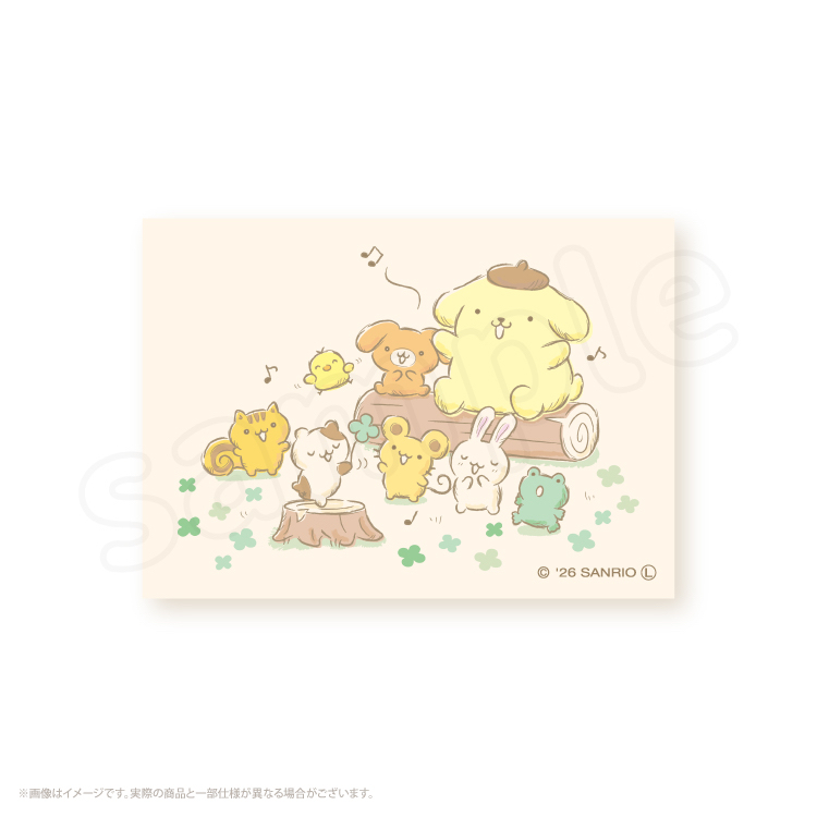  🎀【預訂】Pompompurin 溫馨野餐系列迷你帆布畫（含支架）