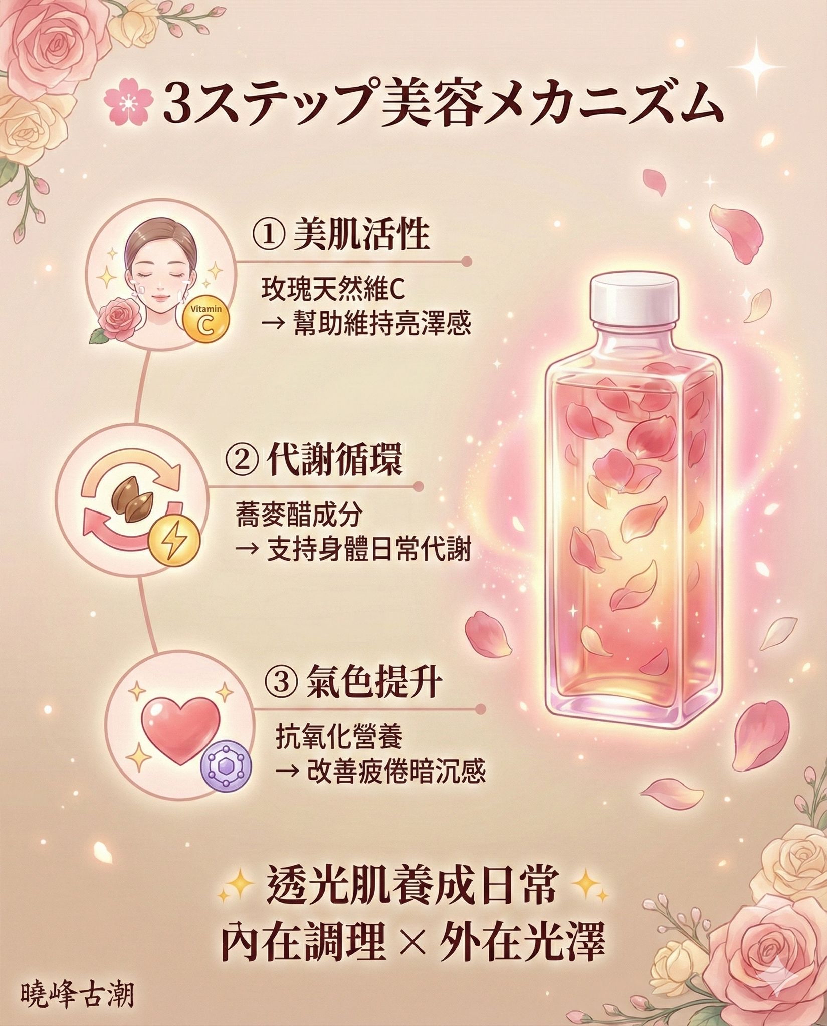 13/2出貨 日本人私藏！新鮮玫瑰x蕎麥雙攻醋｜黃氣・肥膏・毒素 一次清袋