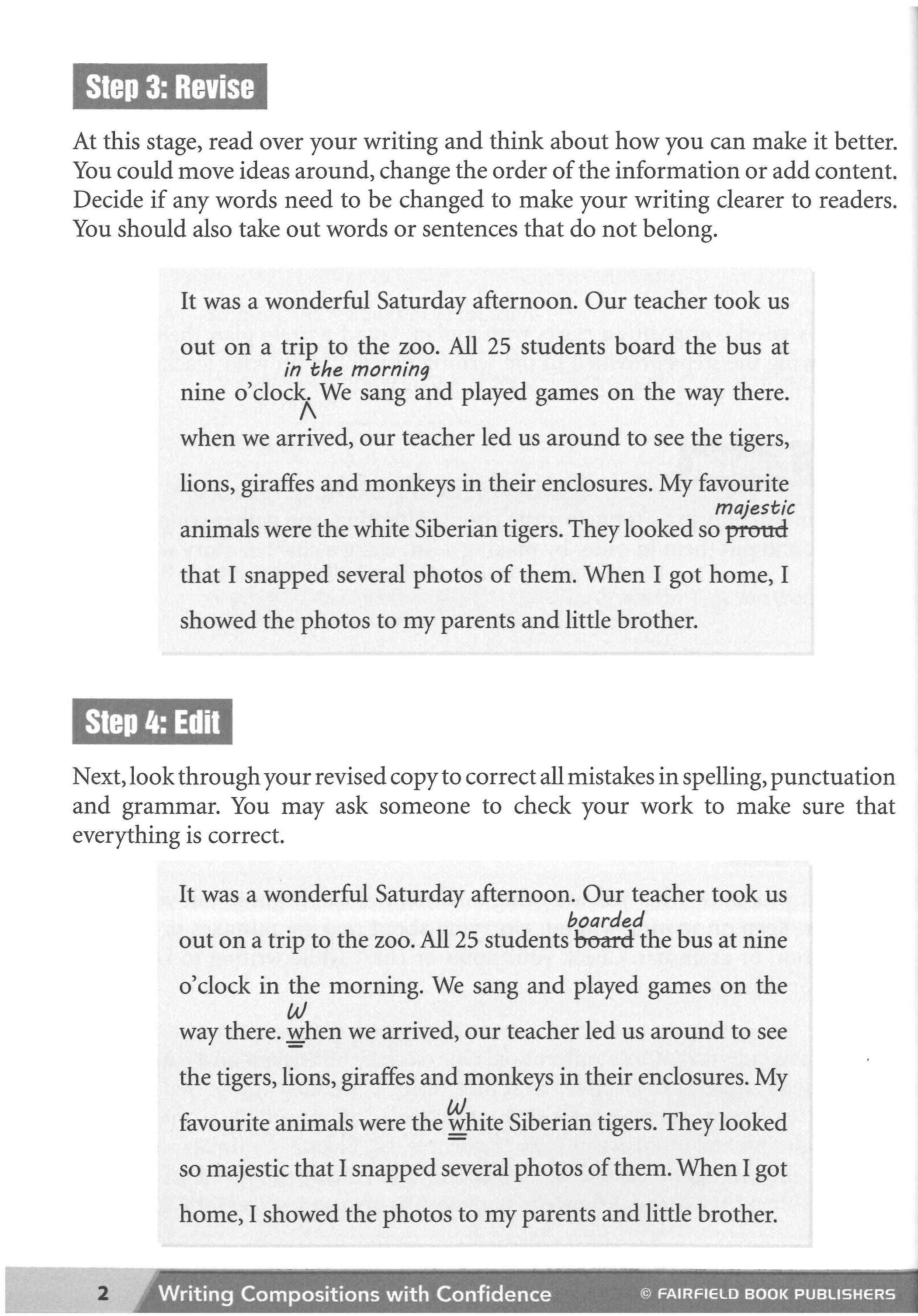 Writing Compositions with Confidence Primary 1