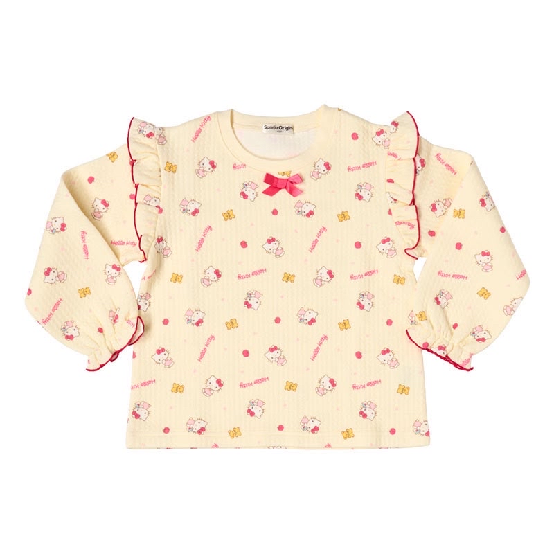 直送日本版Sanrio kitty 長袖睡衣 100%棉質睡衣