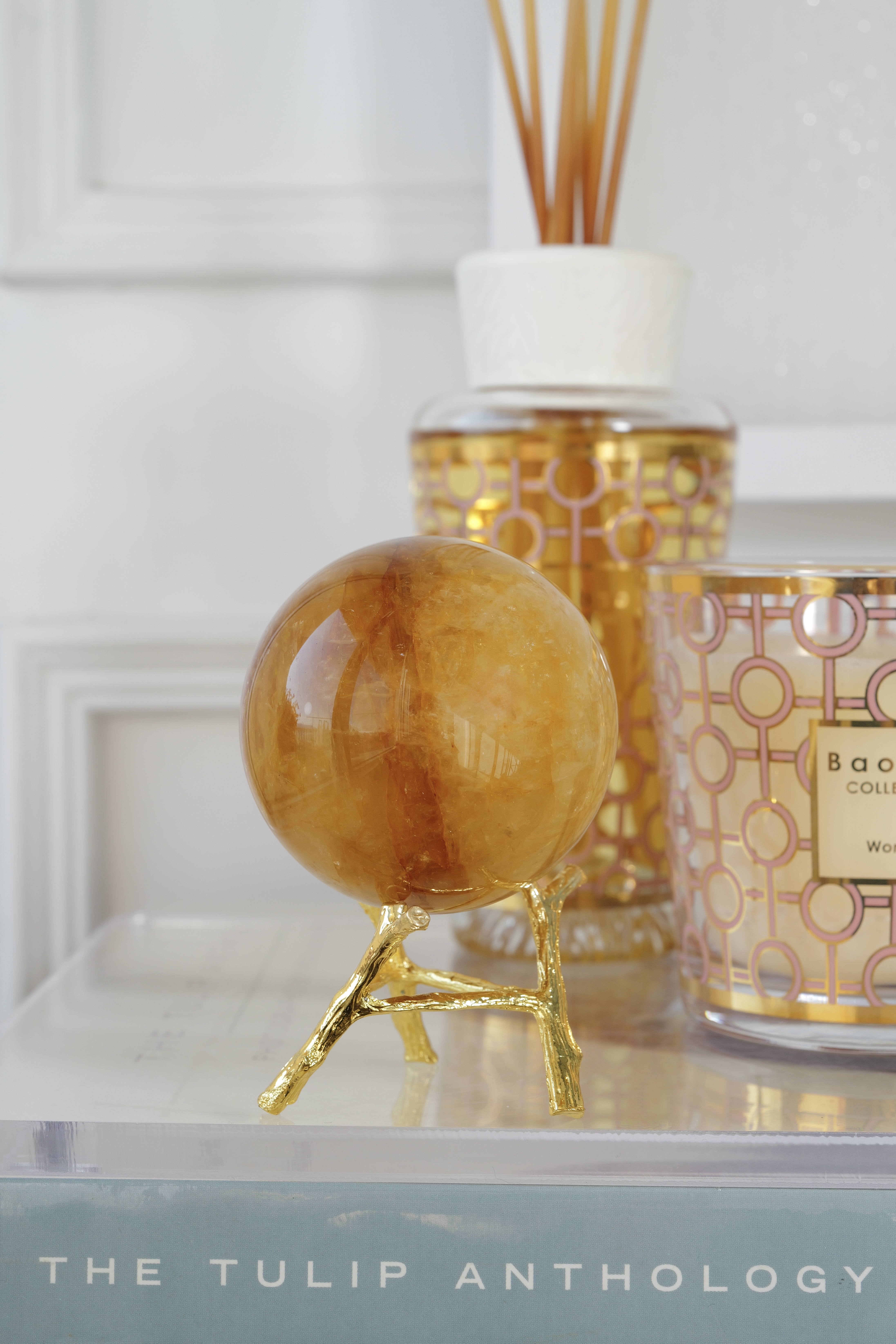 ꧁ 6.2cm Golden Healer Quartz ꧂ GH.1225C10GMA9-RA27*5EM -