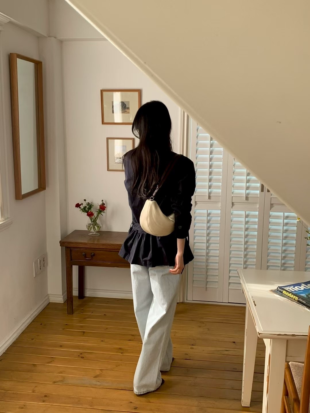 SOFT MOON BAG(牛皮3色）