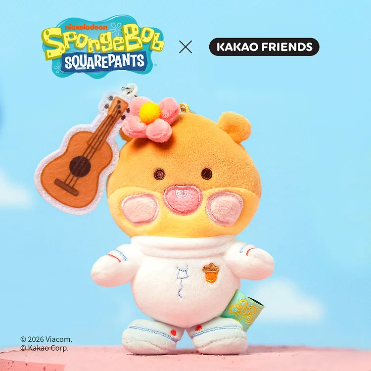 [KAKAO FRIENDS x SpongeBob] 公仔匙扣 (6款)
