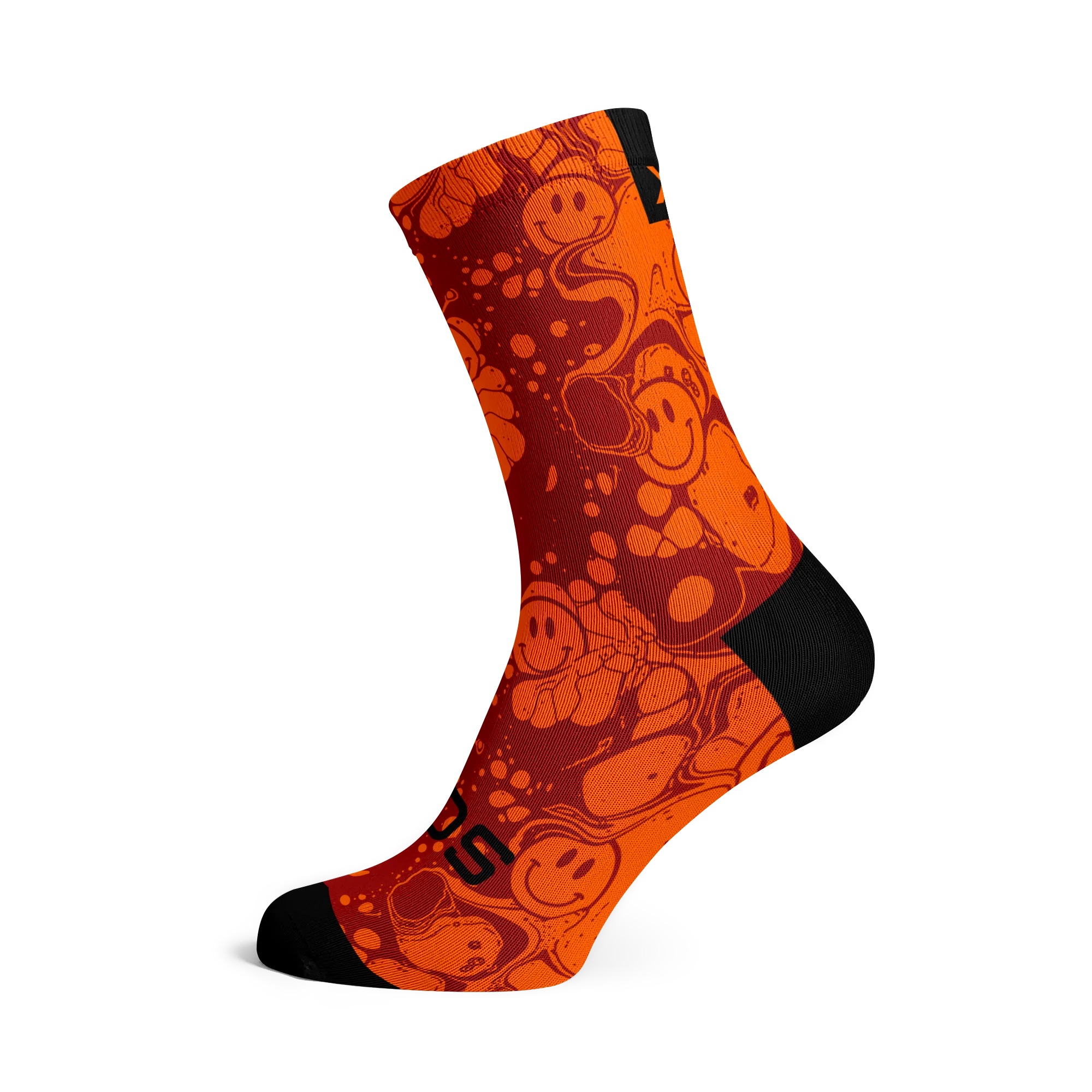 Sox Neon Slide Orange Socks