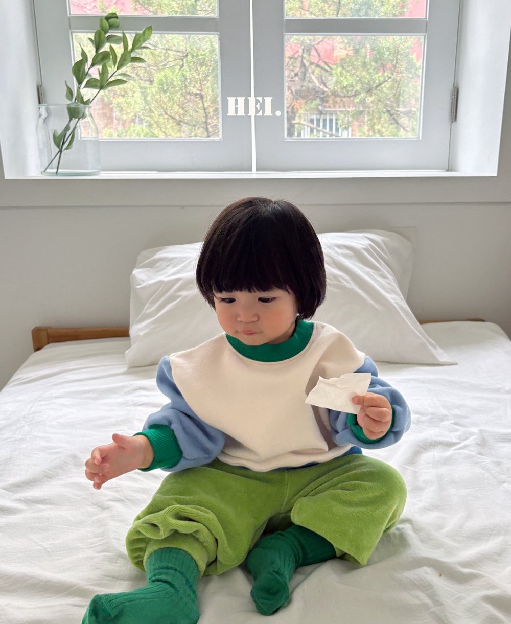 Hei | Color-block Sweatshirt