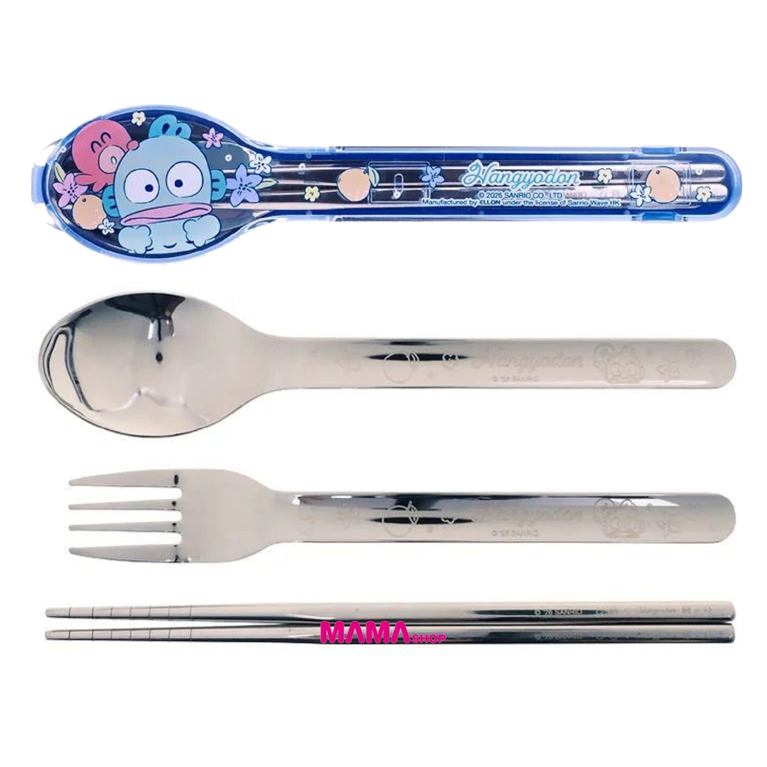 Sanrio 餐具連收納盒