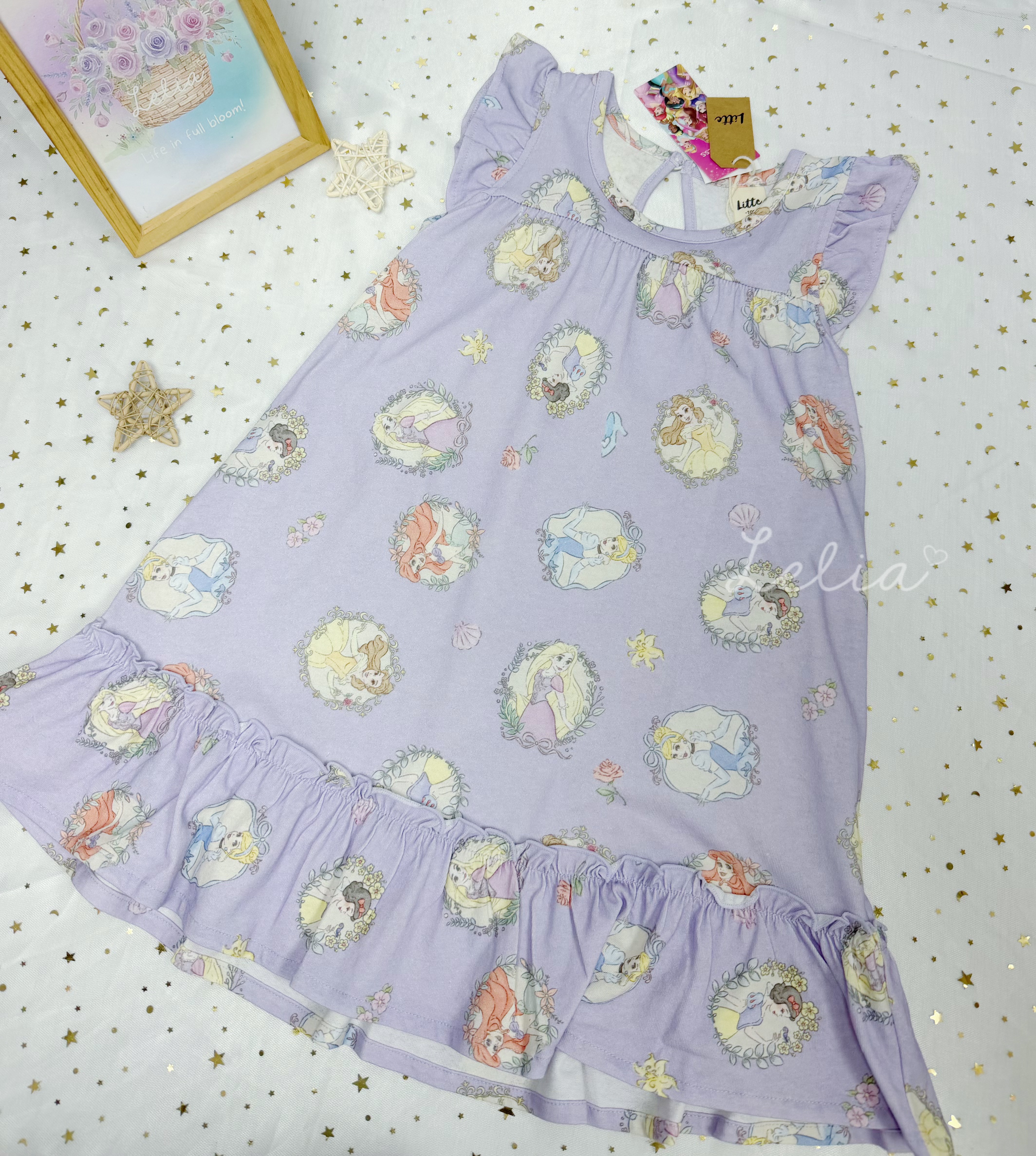▫️現貨▫️Littc x Disney公主連身裙Size 100