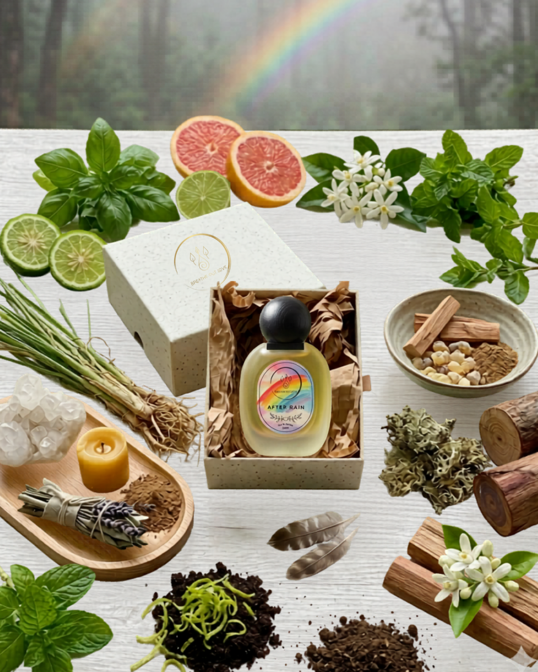 RL Breathe Out Love AFTER RAIN Perfume 30ML