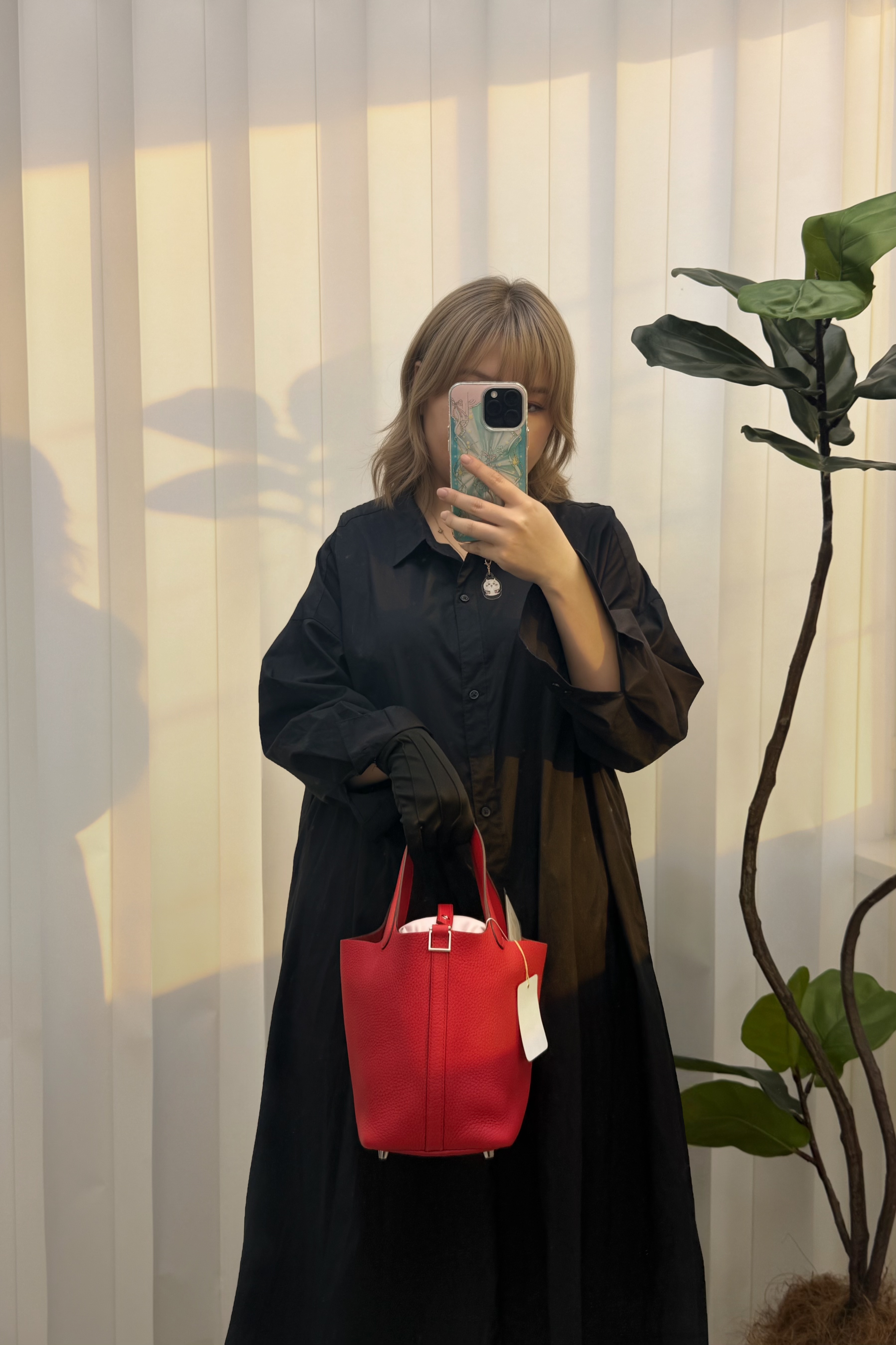 HERMES 🤍PRE OWNED PICOTIN 18 紅色菜籃子 U stamp 手提包 全套有單❤️
