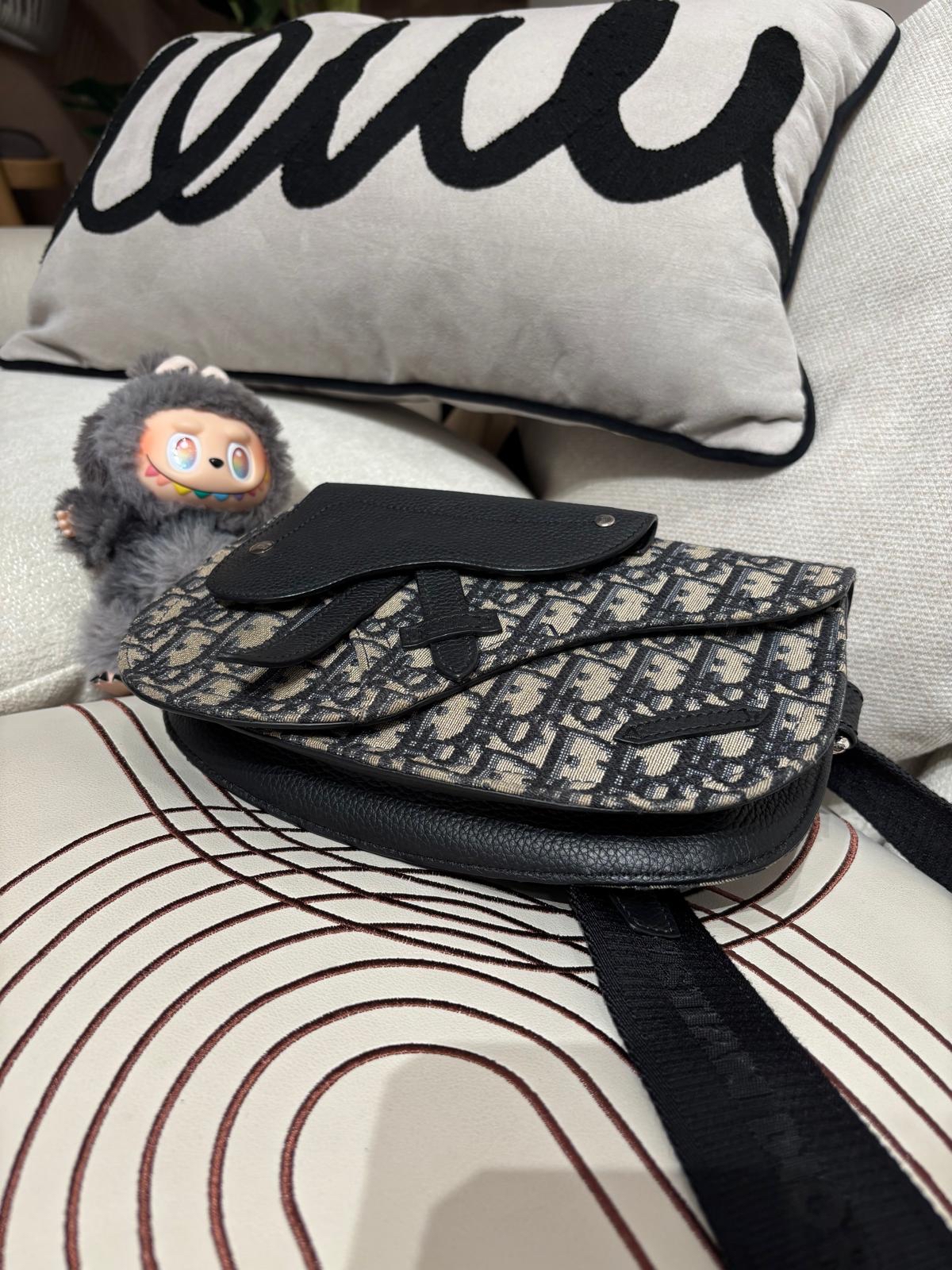 Dior saddle pouch Crossbody Bag 100%Authentic ,95%new ✅dust bag