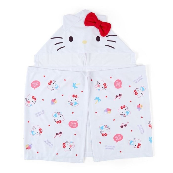 🎌日本直送🎌Sanrio 卡通 涼感斗篷帽 防曬衣 速乾透氣涼感 戶外遮陽