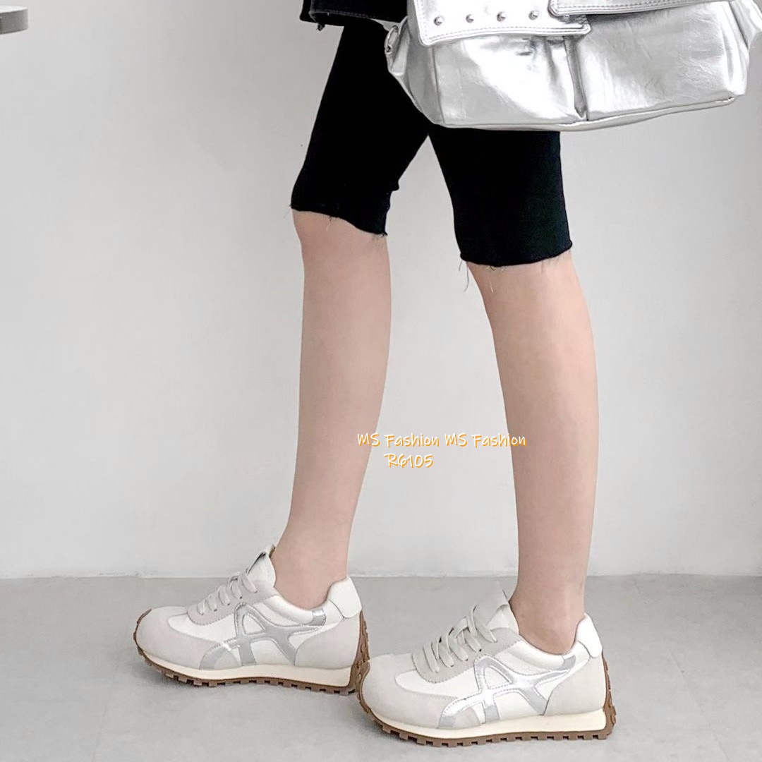 R6105 韓國🇰🇷真皮拼色sneakers