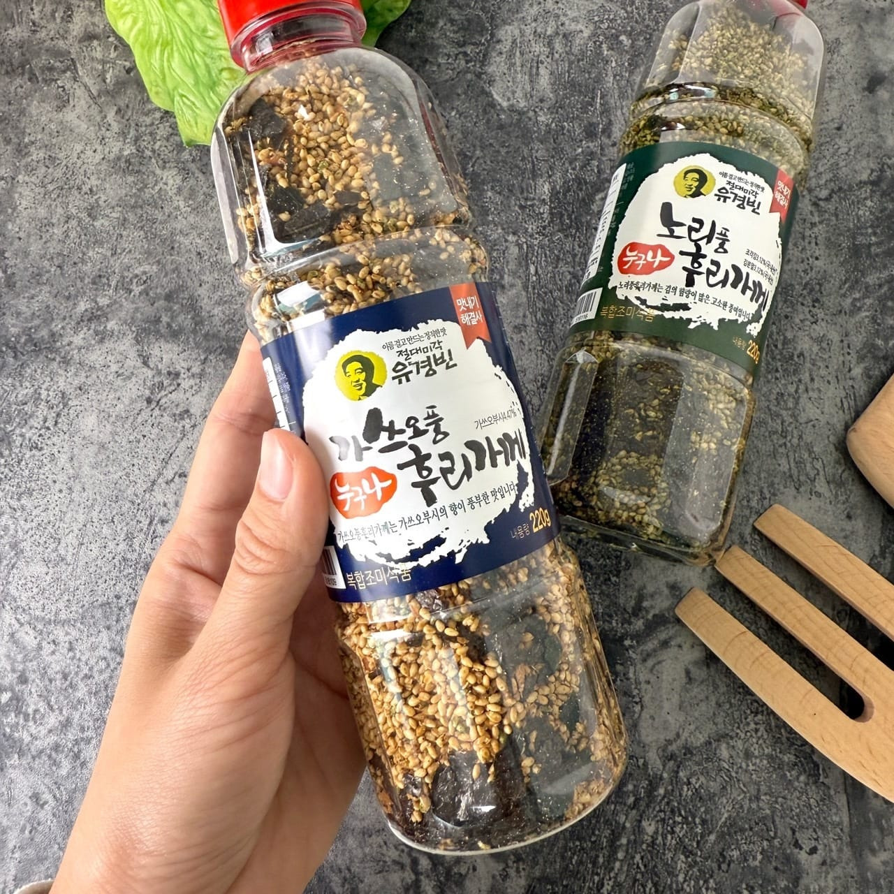 韓國南大門手工炒芝麻大米紫菜飯素