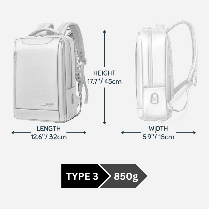 16.1 Inch Office Backpack / Business Backpack