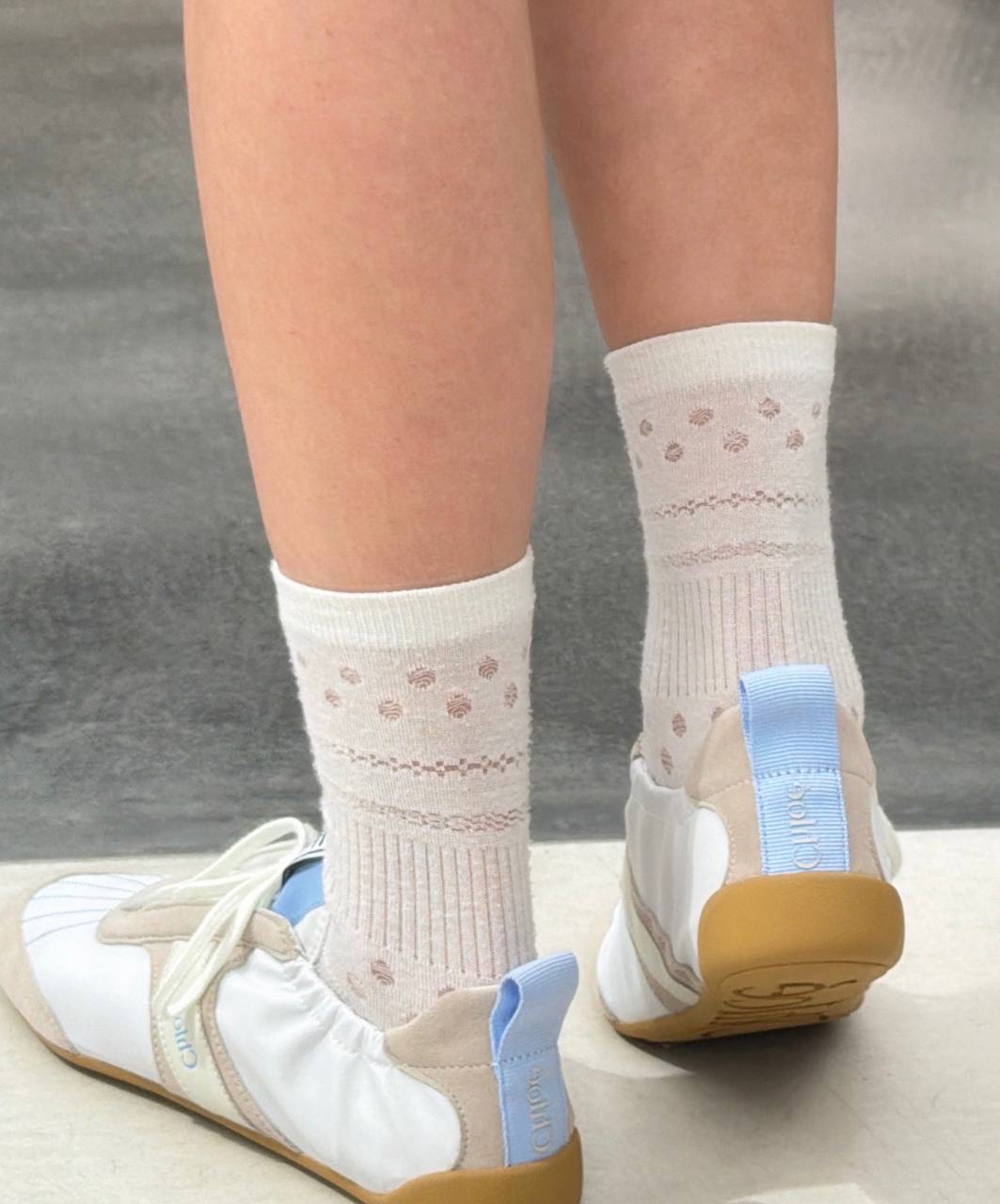 限時優惠✨Chloe kick sneaker  訂貨🍒🔖Size 35/36/37/38/39/41  温柔系顏色🫧🫧上腳輕身💙🩵