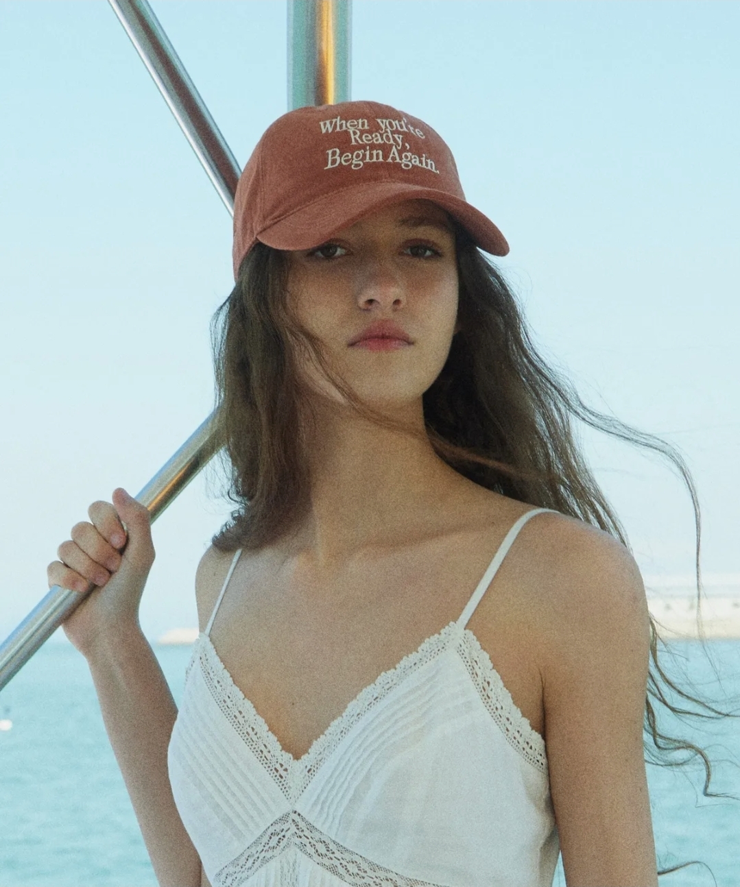 Lady Volume Begin Again Cotton Ball Cap 