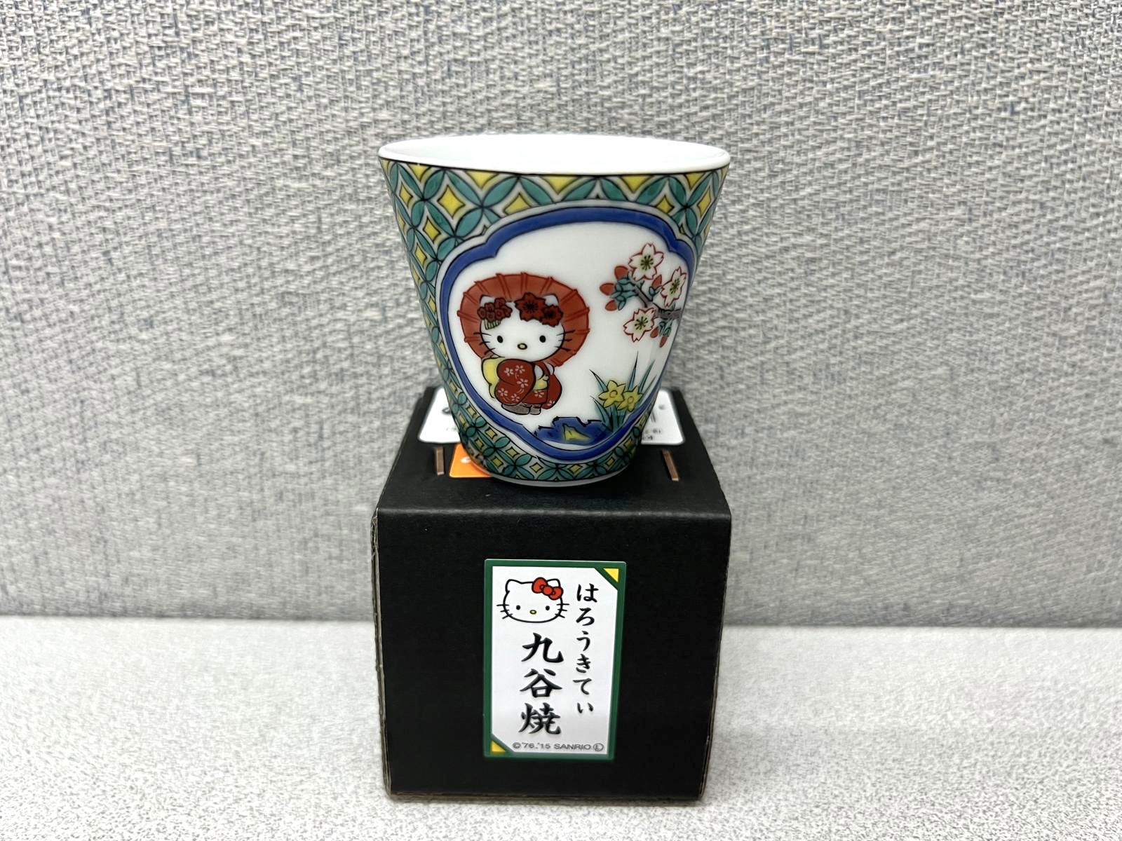 🎌日本直送🎌 Hello Kitty 日本製《九谷燒》清酒杯