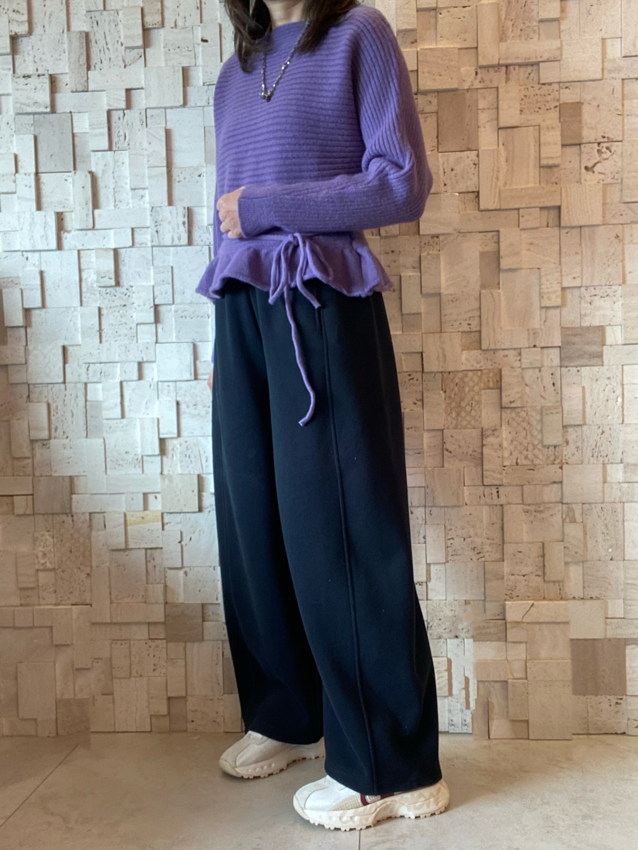 #2057 Ruffles邊針織Top