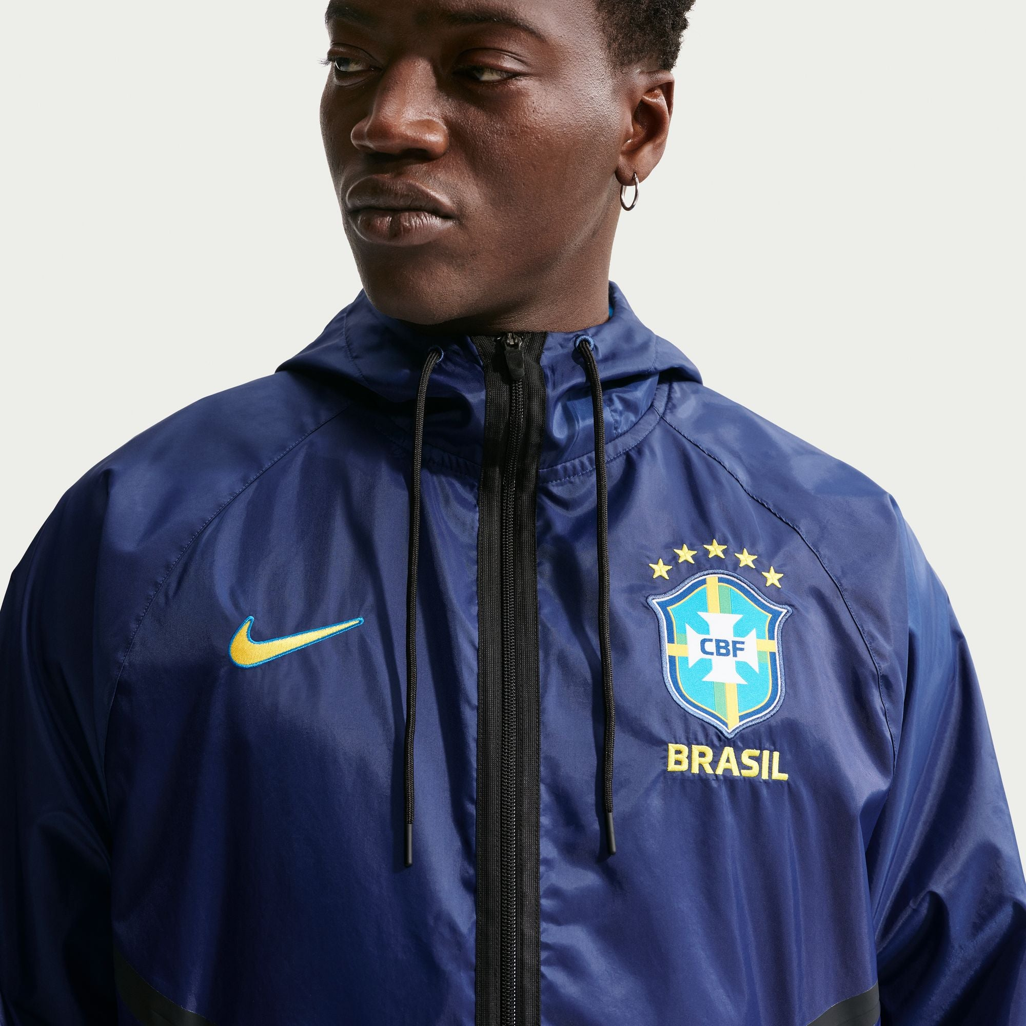Nike Brazil 巴西 2026-27 藍色Dri-fit 出場外套 IH1600