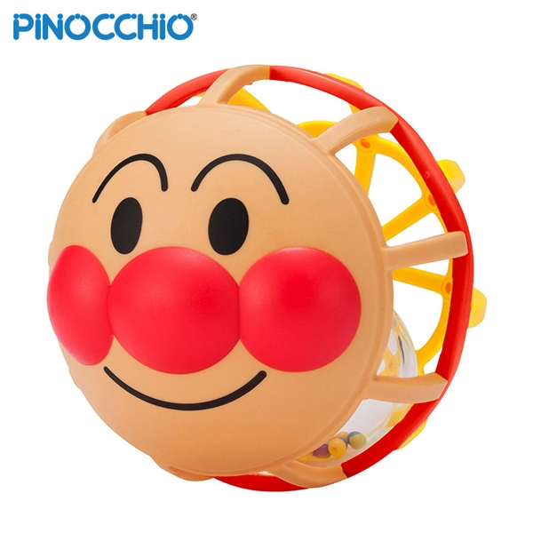 🇯🇵預訂 日本直送🇯🇵麵包超人面部網狀球嬰兒玩具
