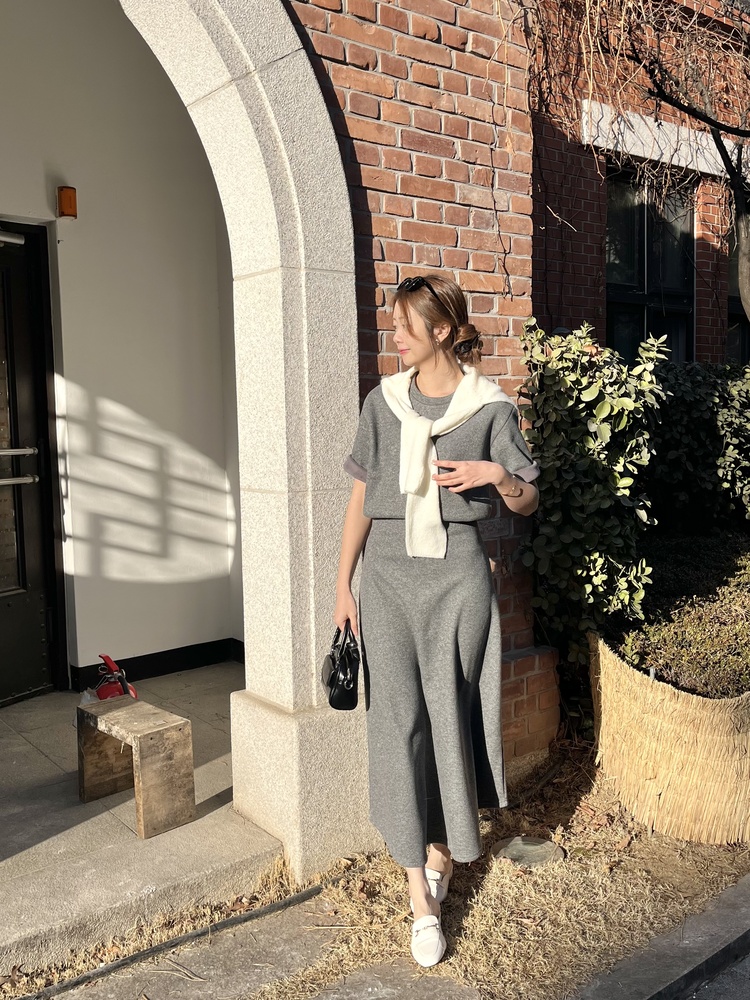 Brushed Cozy Lounge Set (Grey)