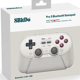 8Bitdo Pro 3 無線藍牙控制器 - 米白色 / Bluetooth Controller - G Classic MISC-1332