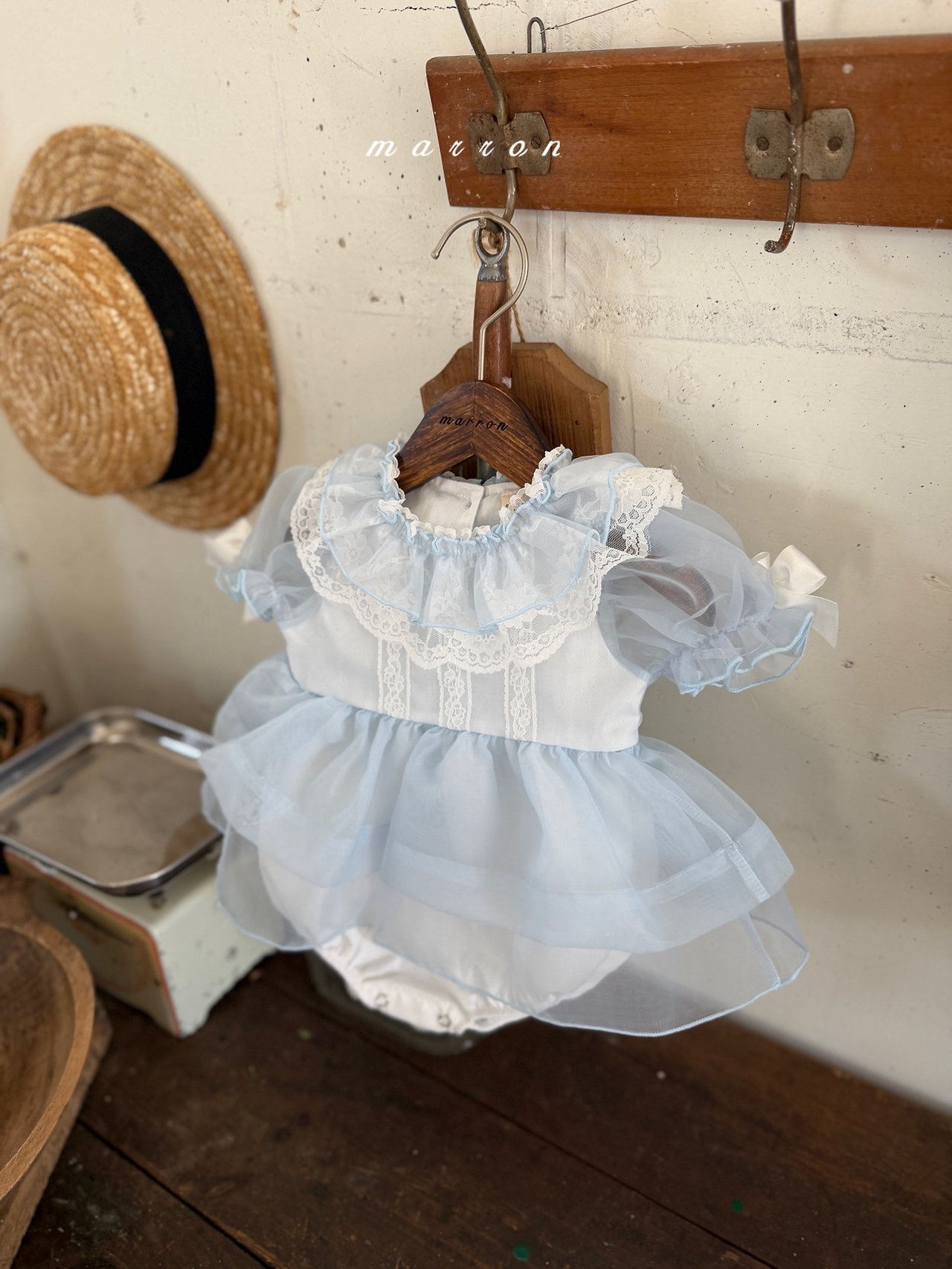 🇰🇷Marron 包屁(不含蝴蝶結領）