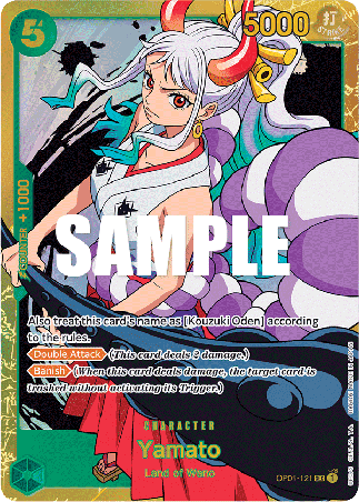 One Piece TCG English Version - Op01-121 (SEC) Yamato