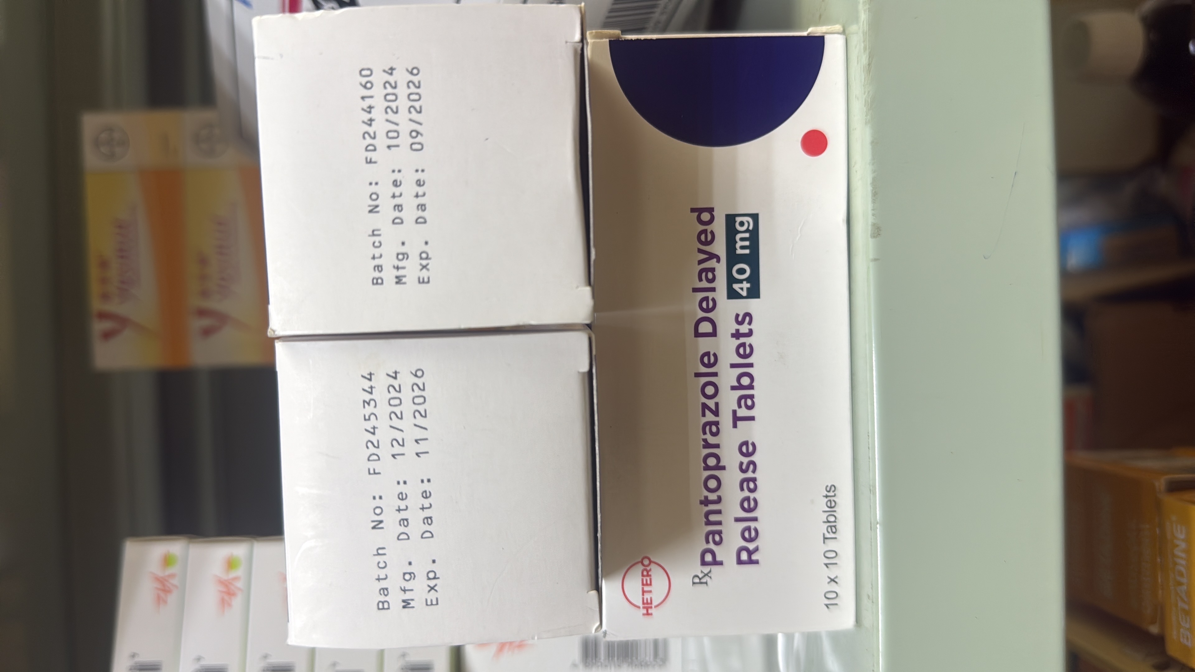 (ps) pantoprazole delayed release tablet 40mg