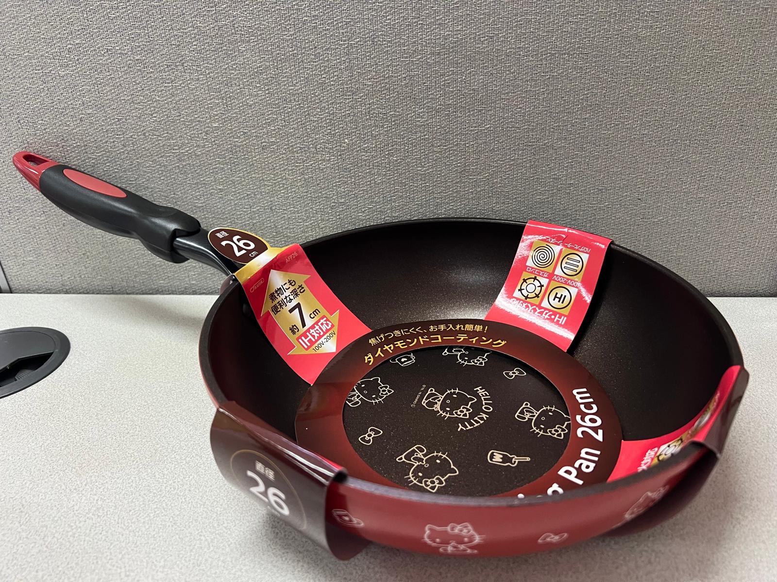 🎌日本直送🎌 Hello Kitty 易潔鑊26cm 