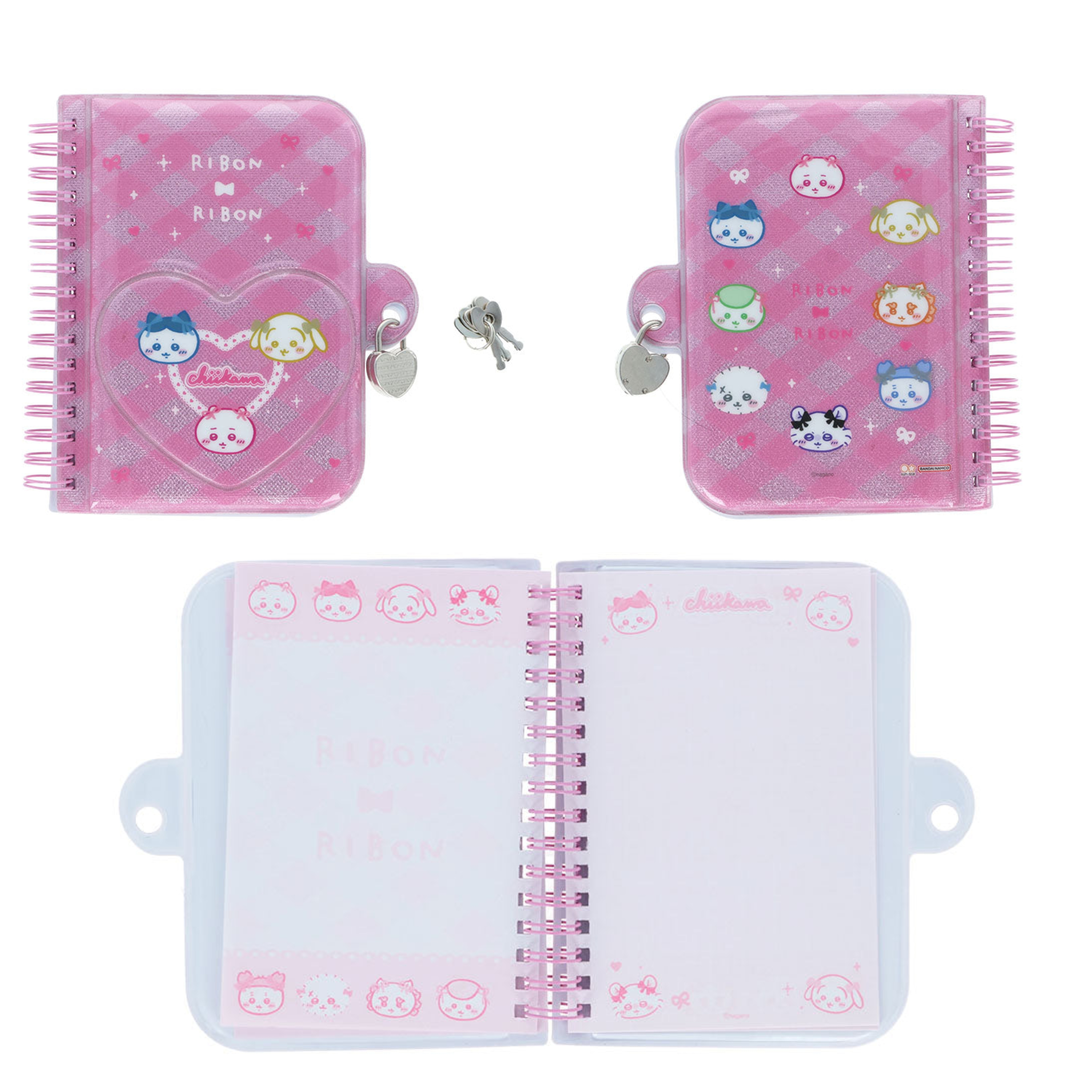 日本 Chiikawa 帶鎖notebook