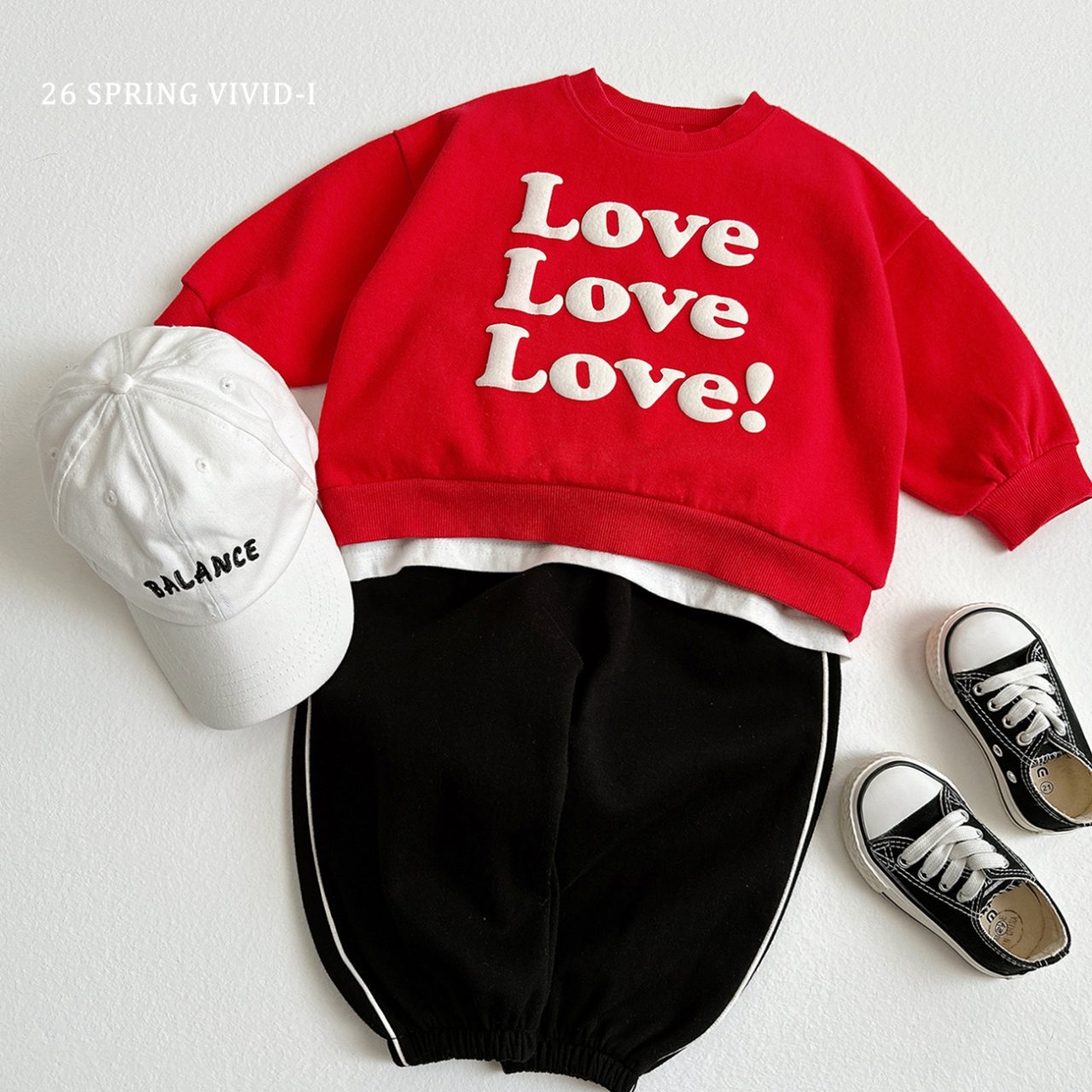 🌸預訂 韓國直送🌸🇰🇷VIVIDI兩色條紋寬鬆束腳運動褲