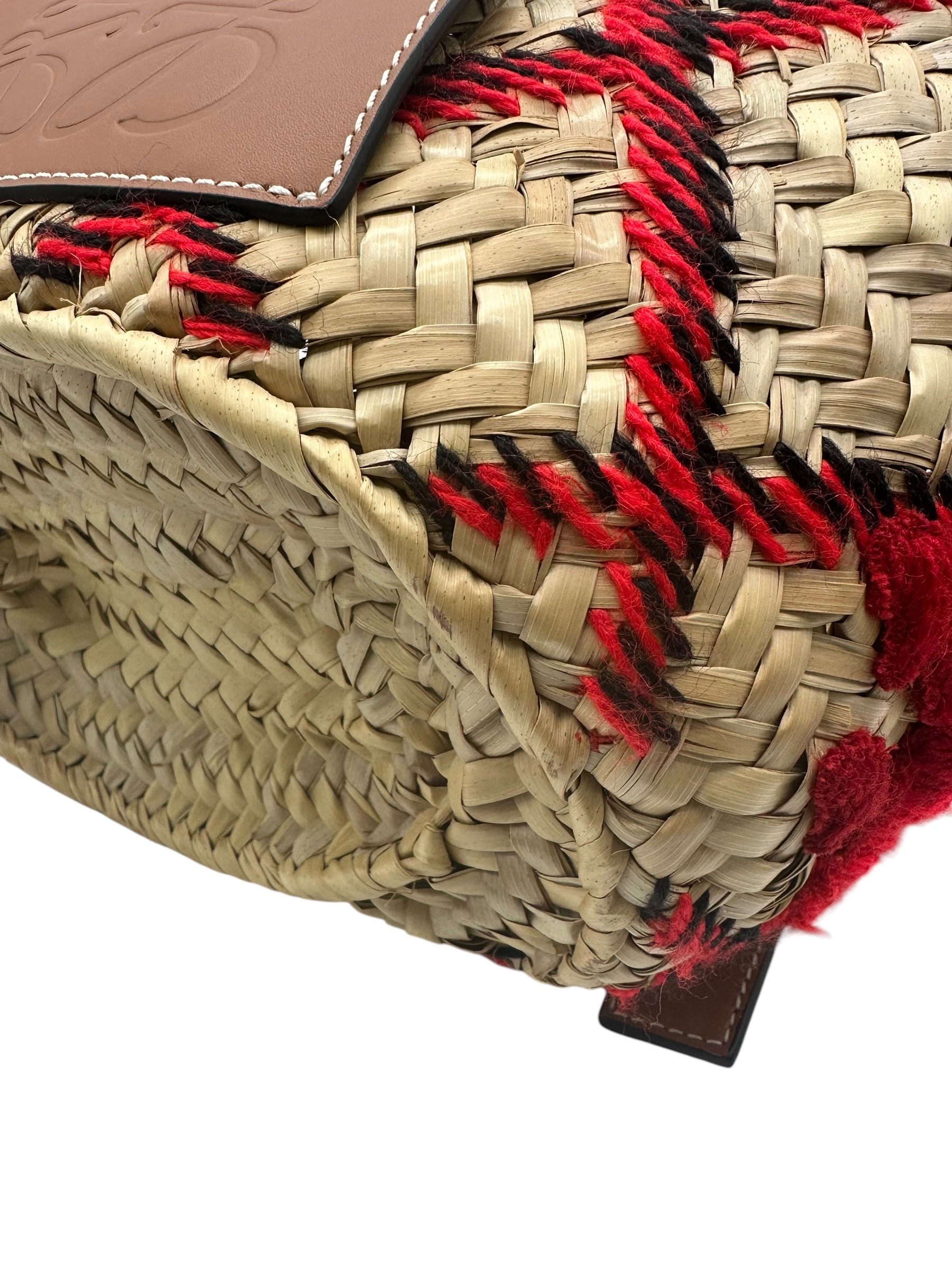 Pre-owned LOEWE Straw-woven Bamboo Basket Bag / Product Code: 071301
