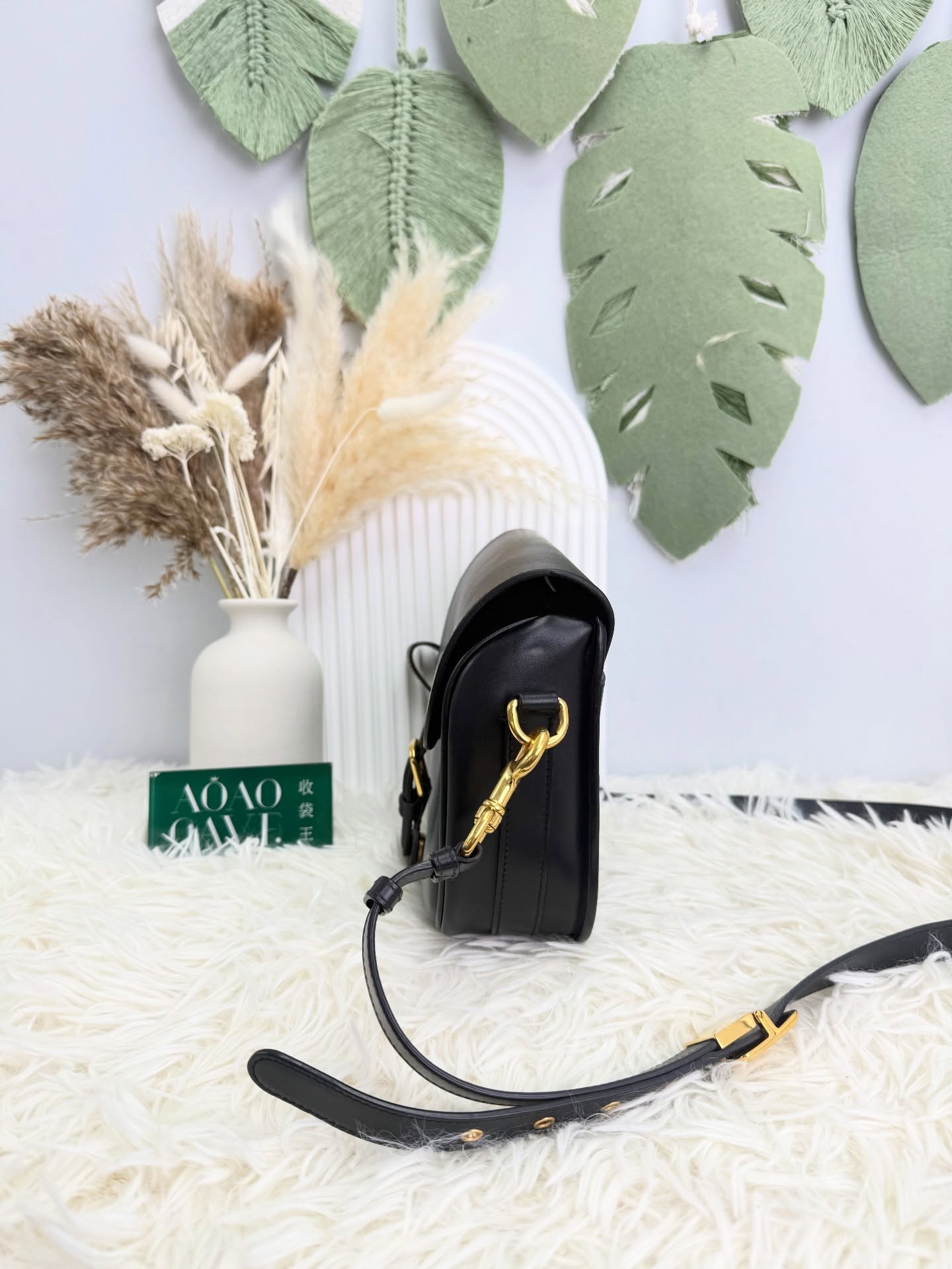 🤍PRE OWNED 🖤黑色Bobby 晶片款🖤