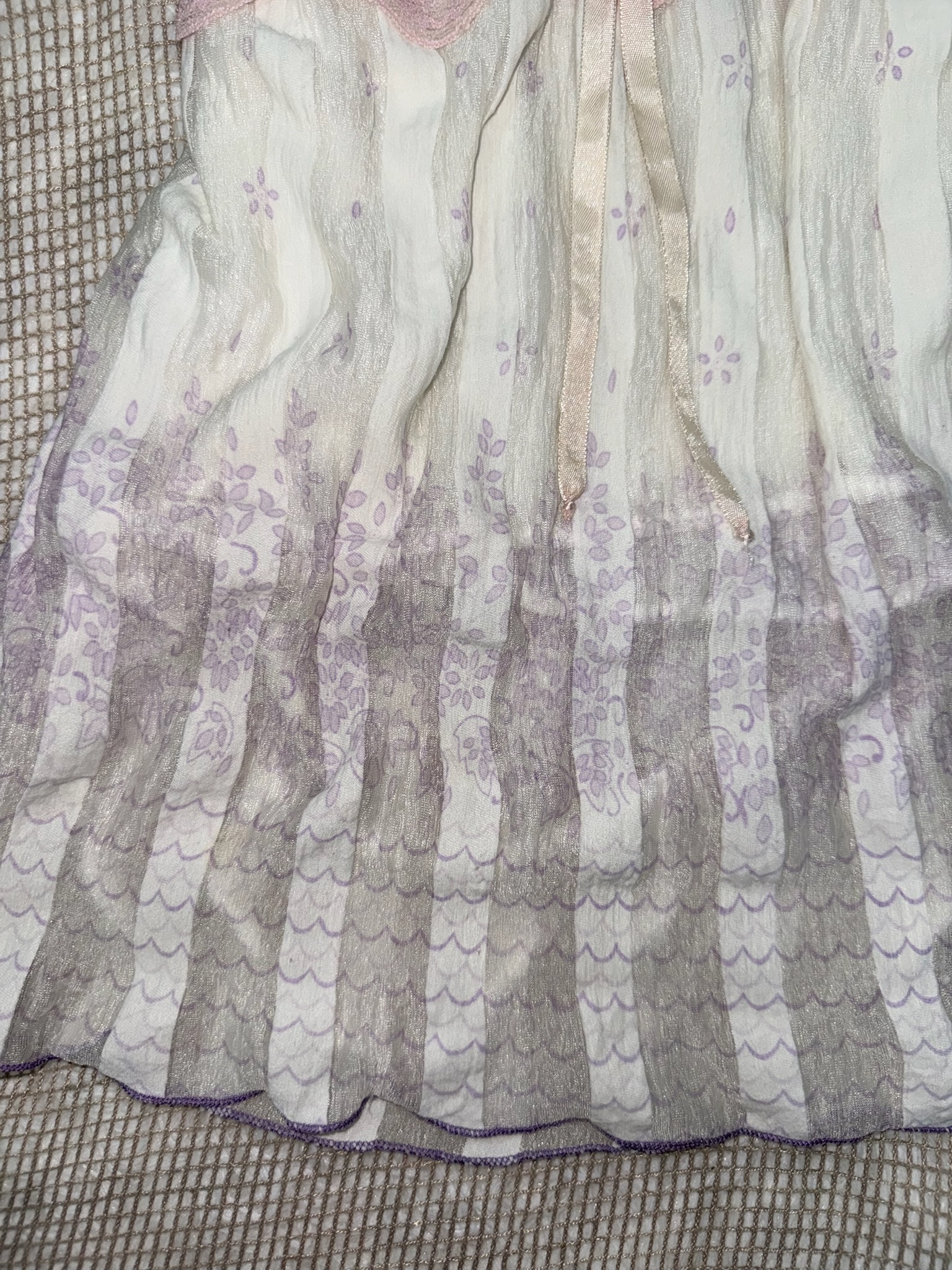 Gypsy Boho Cottagecore Floral Smock Top 