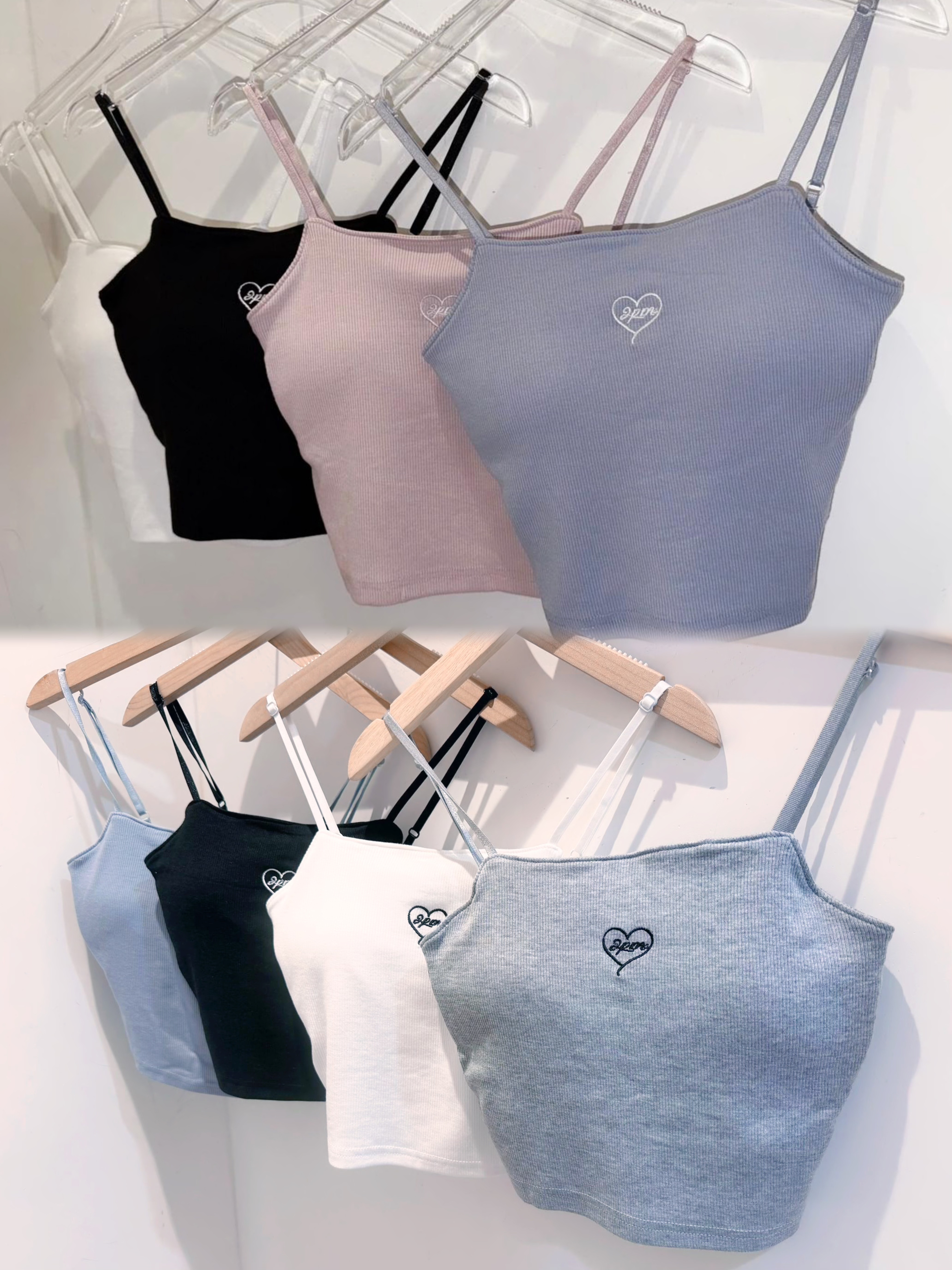 第二批✅2PM 🎀Embroidery Bra-Top 彈性舒服