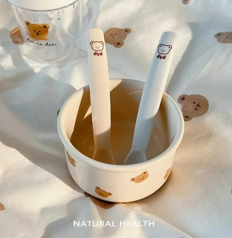 Dottodot x TGM 孖裝硅膠長柄匙羹