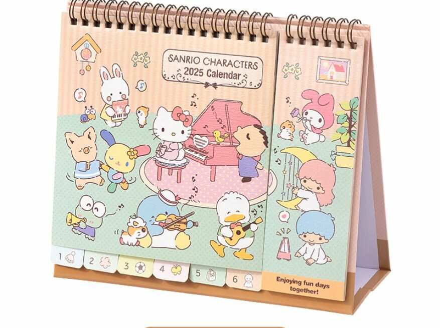 2025年 Sanrio座枱月曆 - 1件 現貨