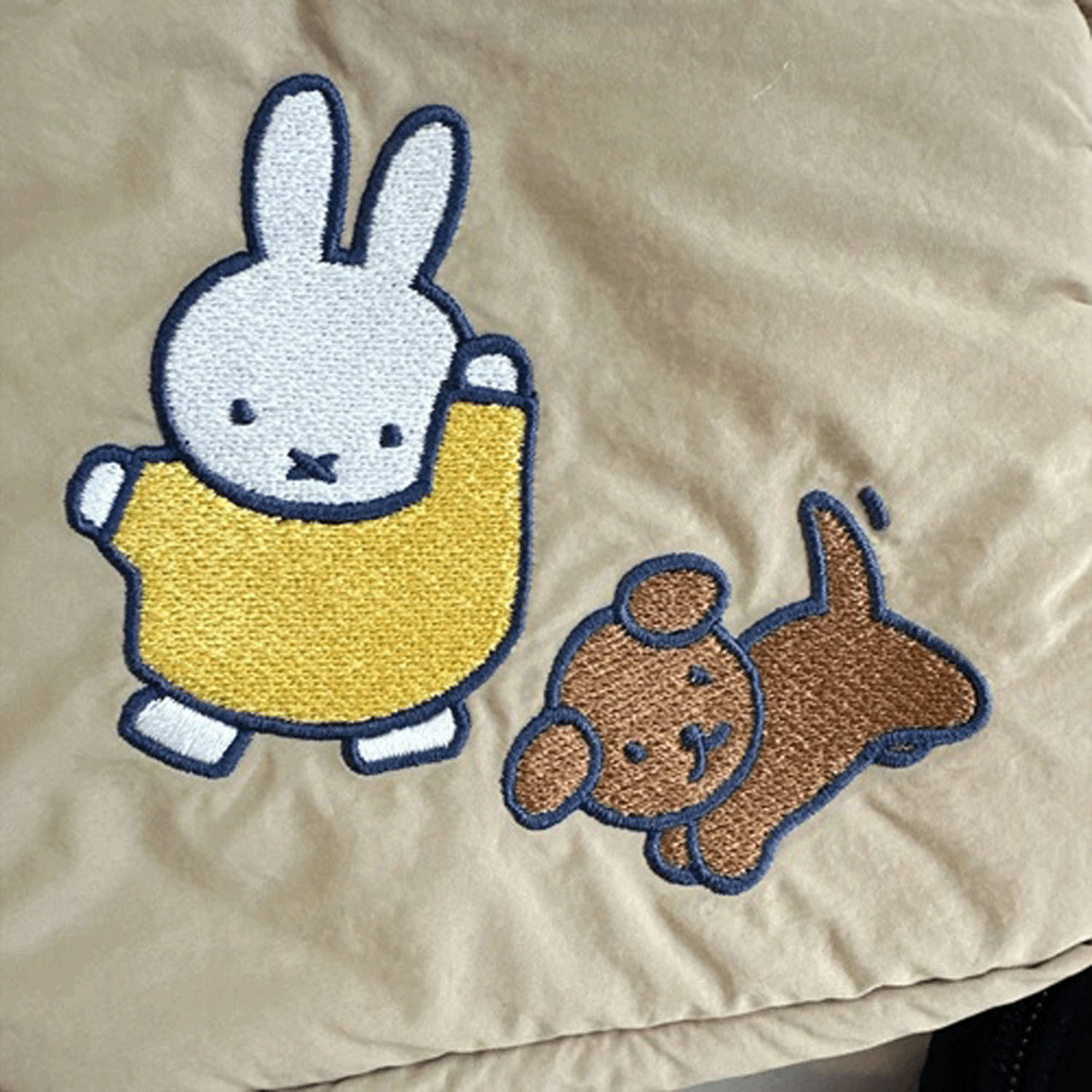 Miffy - 方形小物包 (咖啡色小狗款)