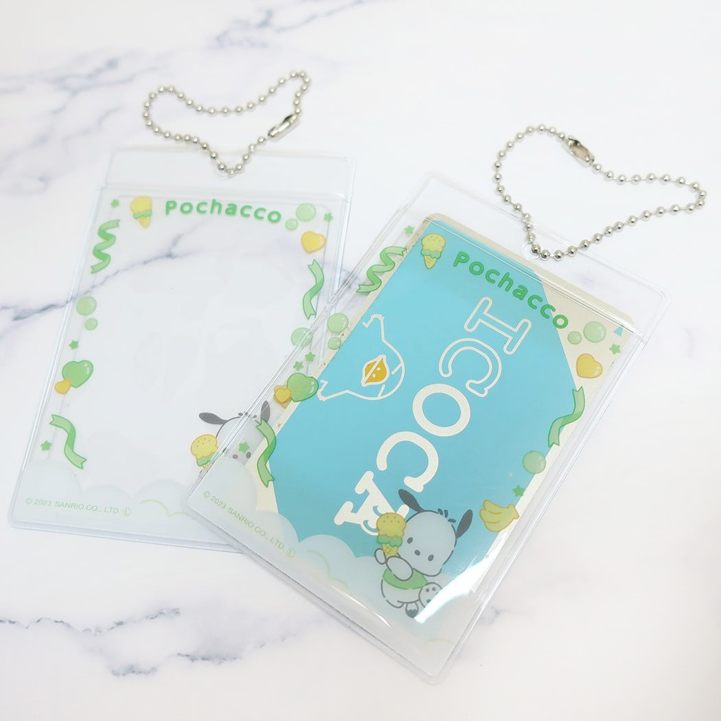 【一套兩個】現貨｜Sanrio Pochacco PC狗 日版 透明卡套 八達通套 (303369)