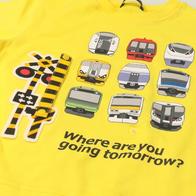 🆕【⭐訂購⭐】🌀 🇯🇵 日本直送 JR常規線列車印花 移動閘板 短袖T恤［2款選］🌀 [ELDA-0243][260526]