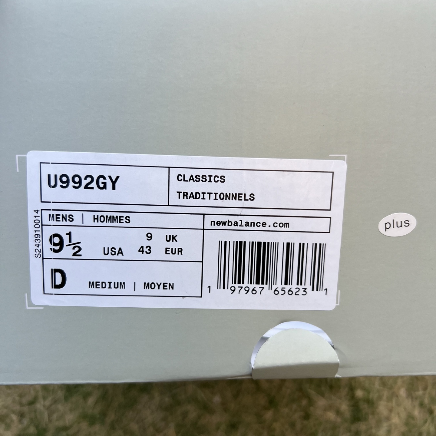 New Balance 992 U992GY