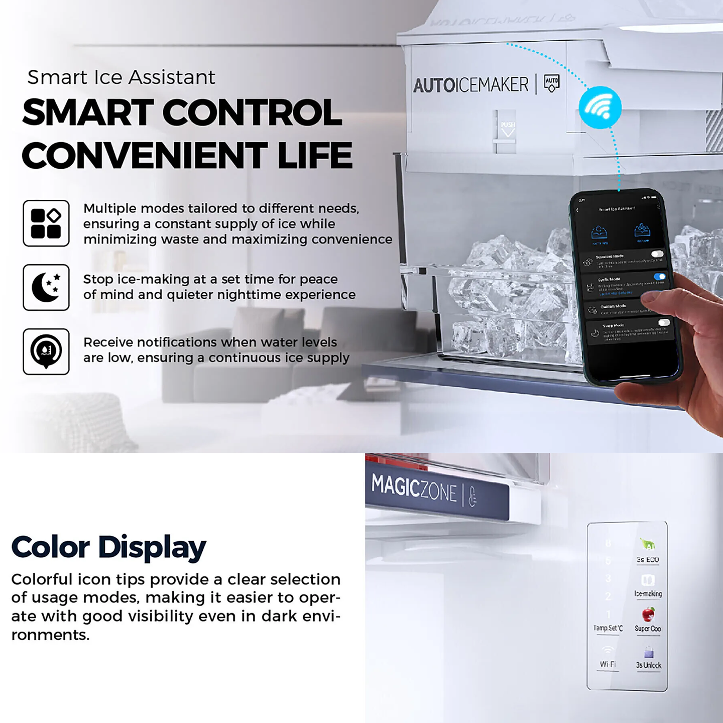 Haier 540L Twin Inverter Glass Door Fridge Gold (HRF-IT540AG)