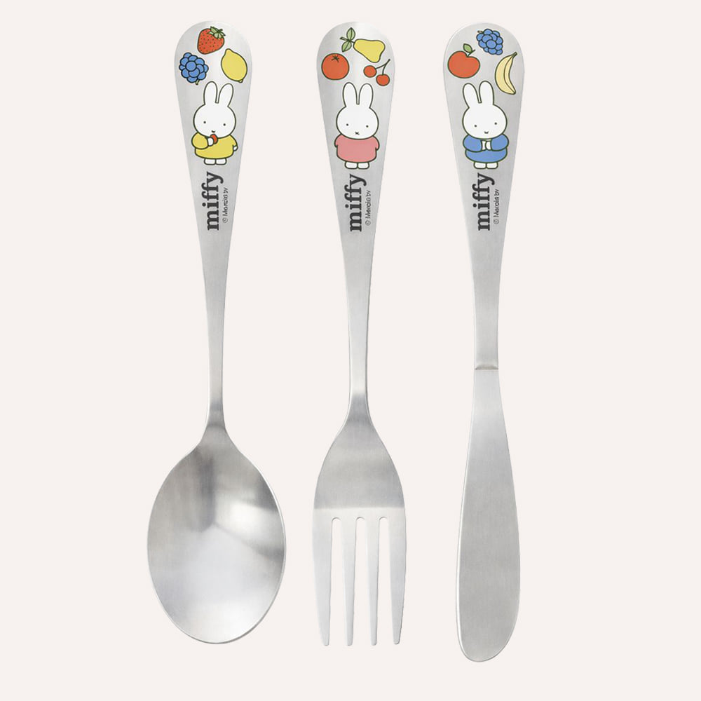 救救3小兔B行動 新登場 [韓國直送] L!fant 304不銹鋼餐具套裝 刀叉匙 